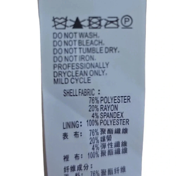 G2OOO Single-Breasted Blazer Orange Size 34 - Picture 5 of 5